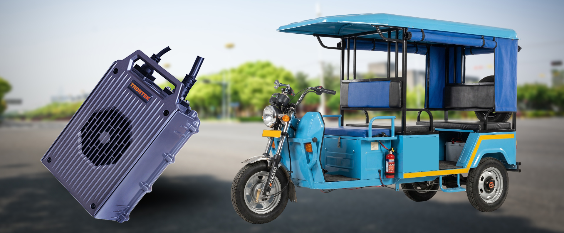E-Rickshaw Charger | E-Rickshaw Battery Charger for Fast Charging
