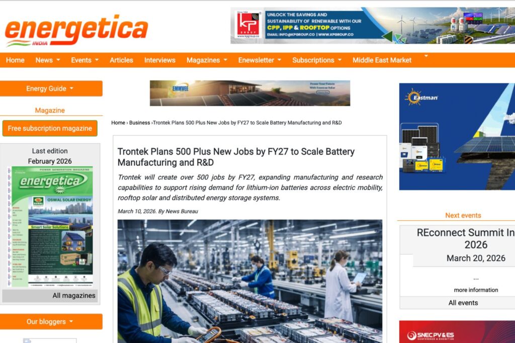 energetica india news feature