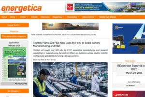 Scaling Innovation: Energetica India Spotlights Trontek’s R&D Expansion