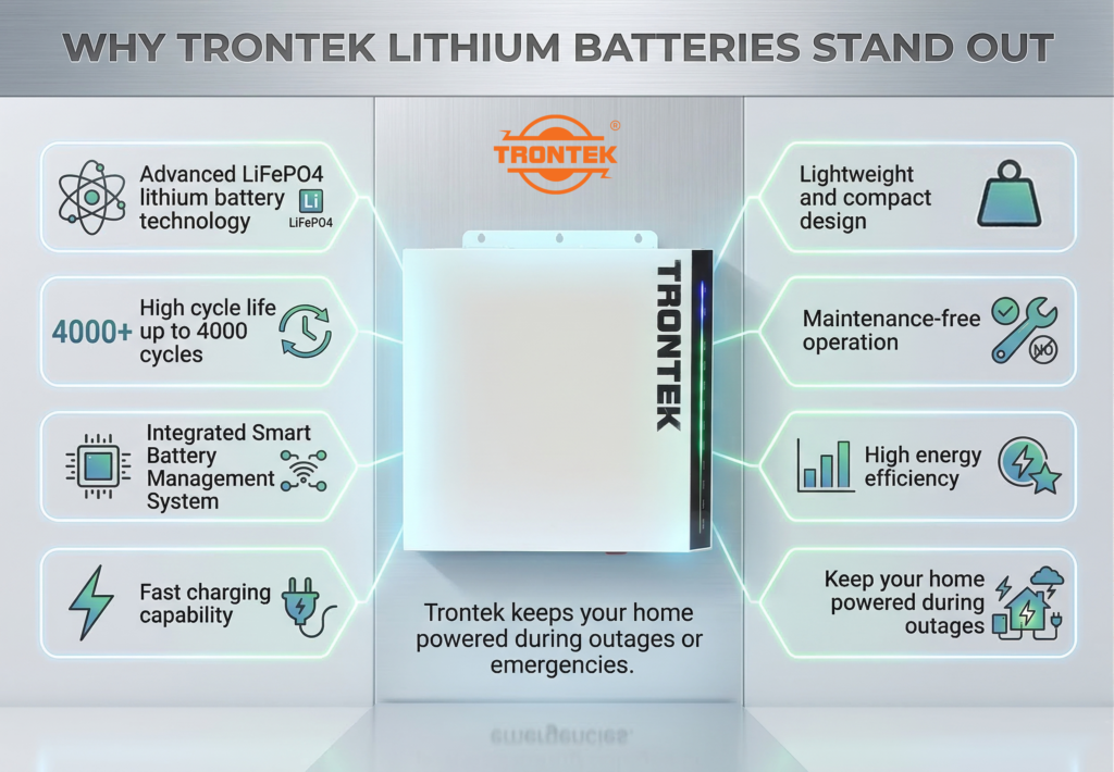 why trontek lithium batteries
