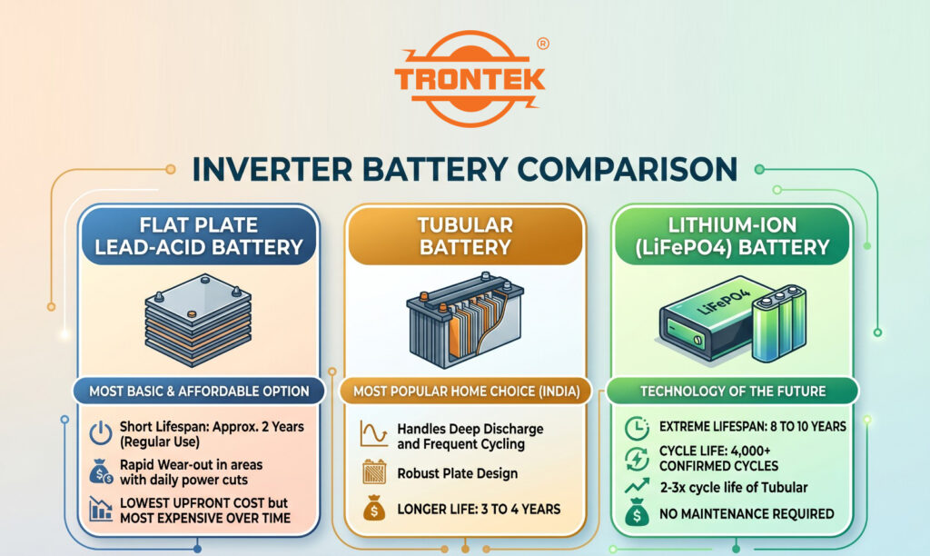 inverter battery comparison